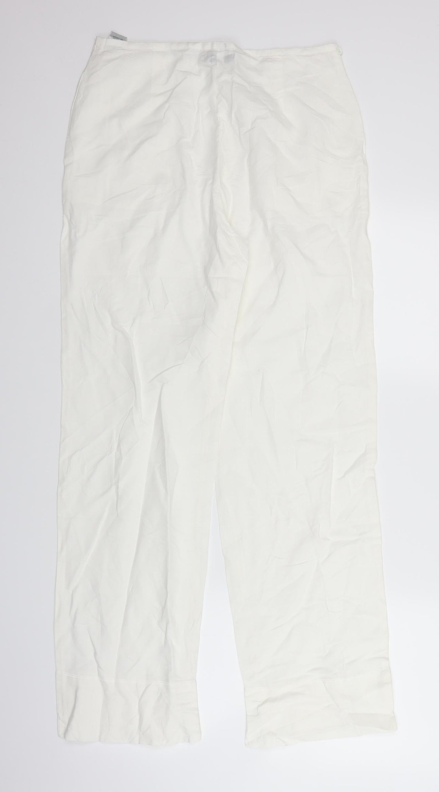 Cobalt Womens White   Trousers  Size 10 L29 in