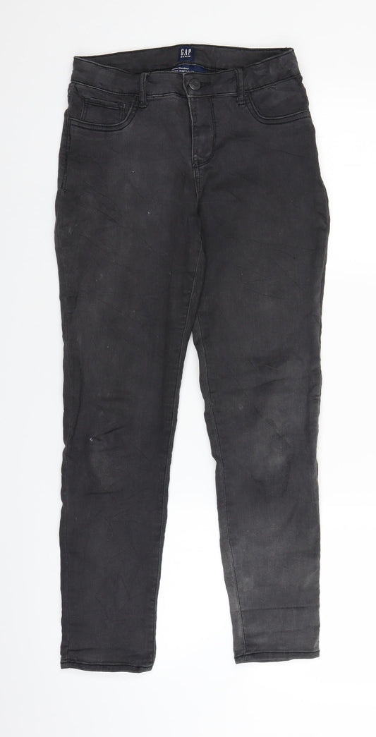 Gap Womens Black  Denim Jegging Jeans Size 28 in L24 in