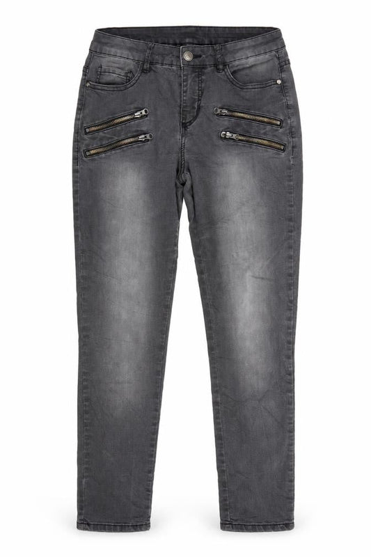 Womens UK Size 12 KappAhl Regular Fit Straight Black Jeans