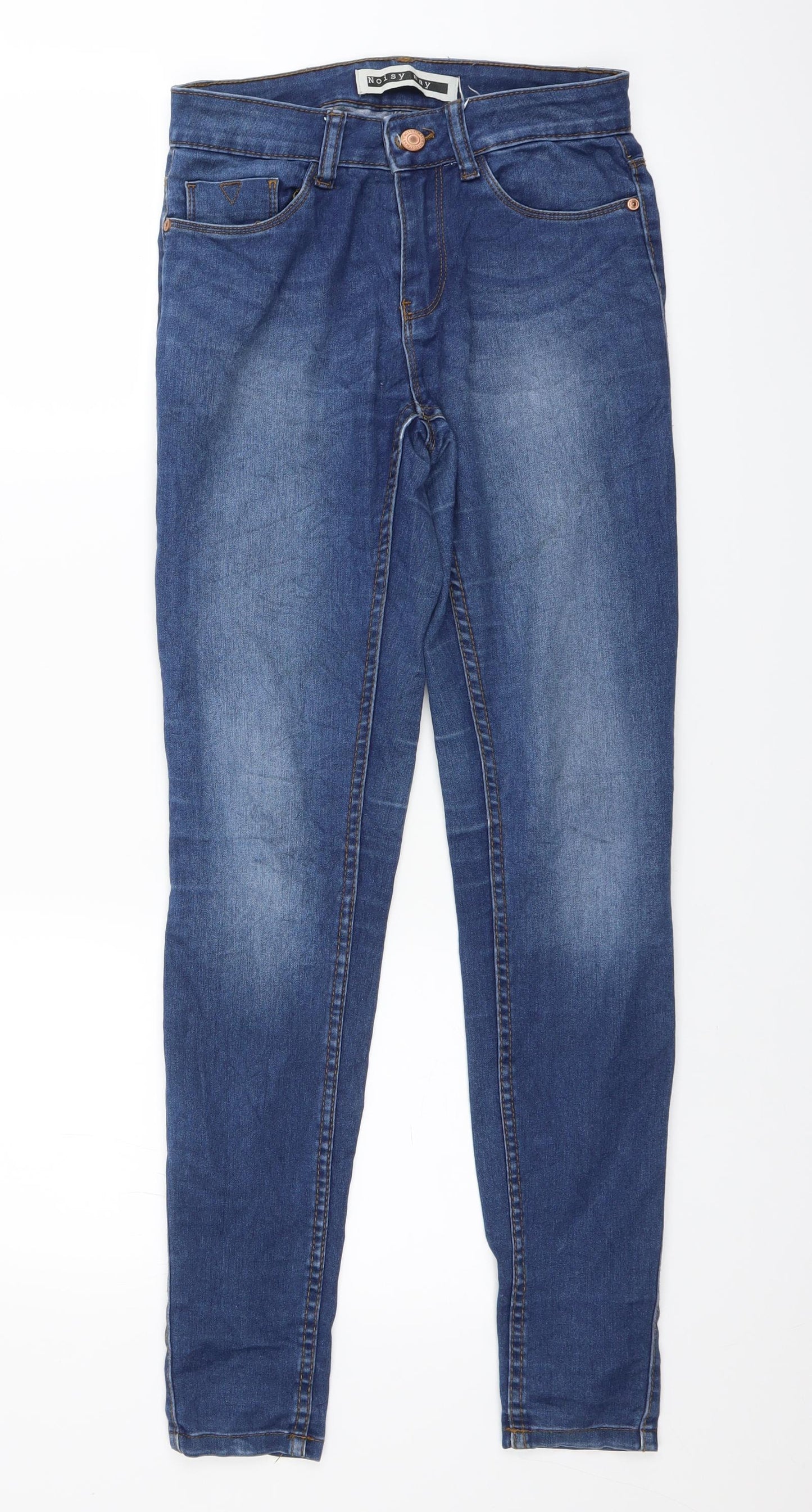 Noisy may Womens Blue  Denim Skinny Jeans Size 26 in L28 in