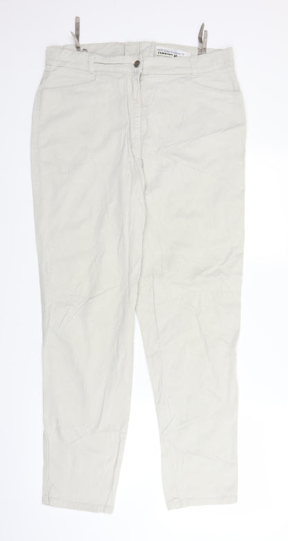 C&A Womens Grey  Denim Straight Jeans Size 20 L29 in