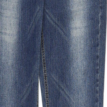 Koe Womens Blue  Denim Straight Jeans Size L L33 in