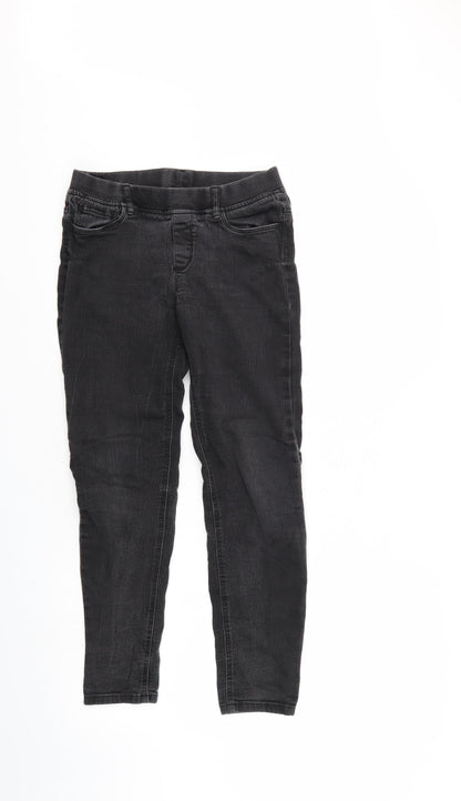 Joe Fresh Girls Black  Denim Jegging Jeans Size 14 Years