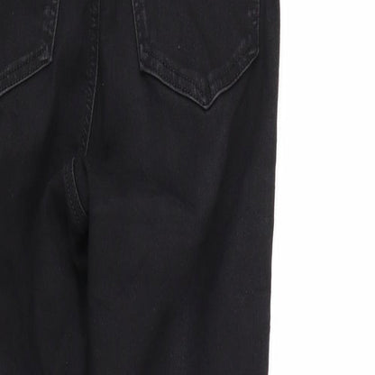 Womens UK Size 28 in Top Shop Regular Fit Jegging Black Jeans