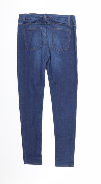 Jegging Jane Womens Blue  Denim Jegging Jeans Size L L31 in