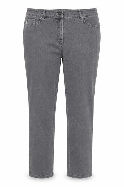 Womens UK Size 14 ZERRES Regular Fit Skinny Grey Jeans