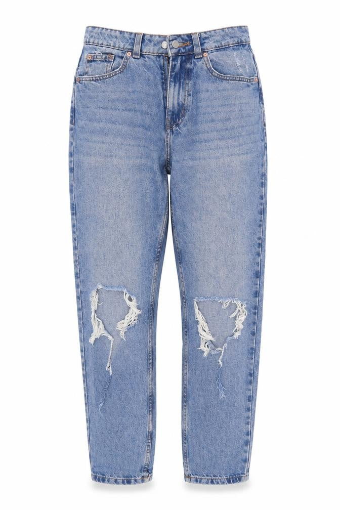 Womens UK Size 8 Denim & Co. Regular Fit Straight Blue Jeans