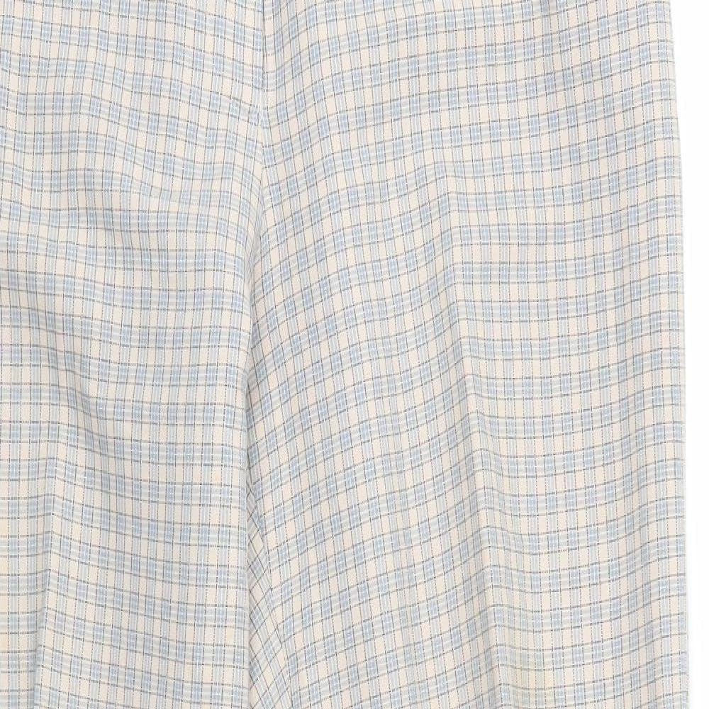 Guitano Womens Multicoloured Check  Trousers  Size 16 L26 in