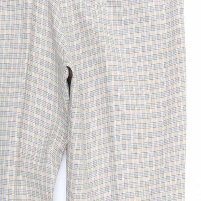 Guitano Womens Multicoloured Check  Trousers  Size 16 L26 in