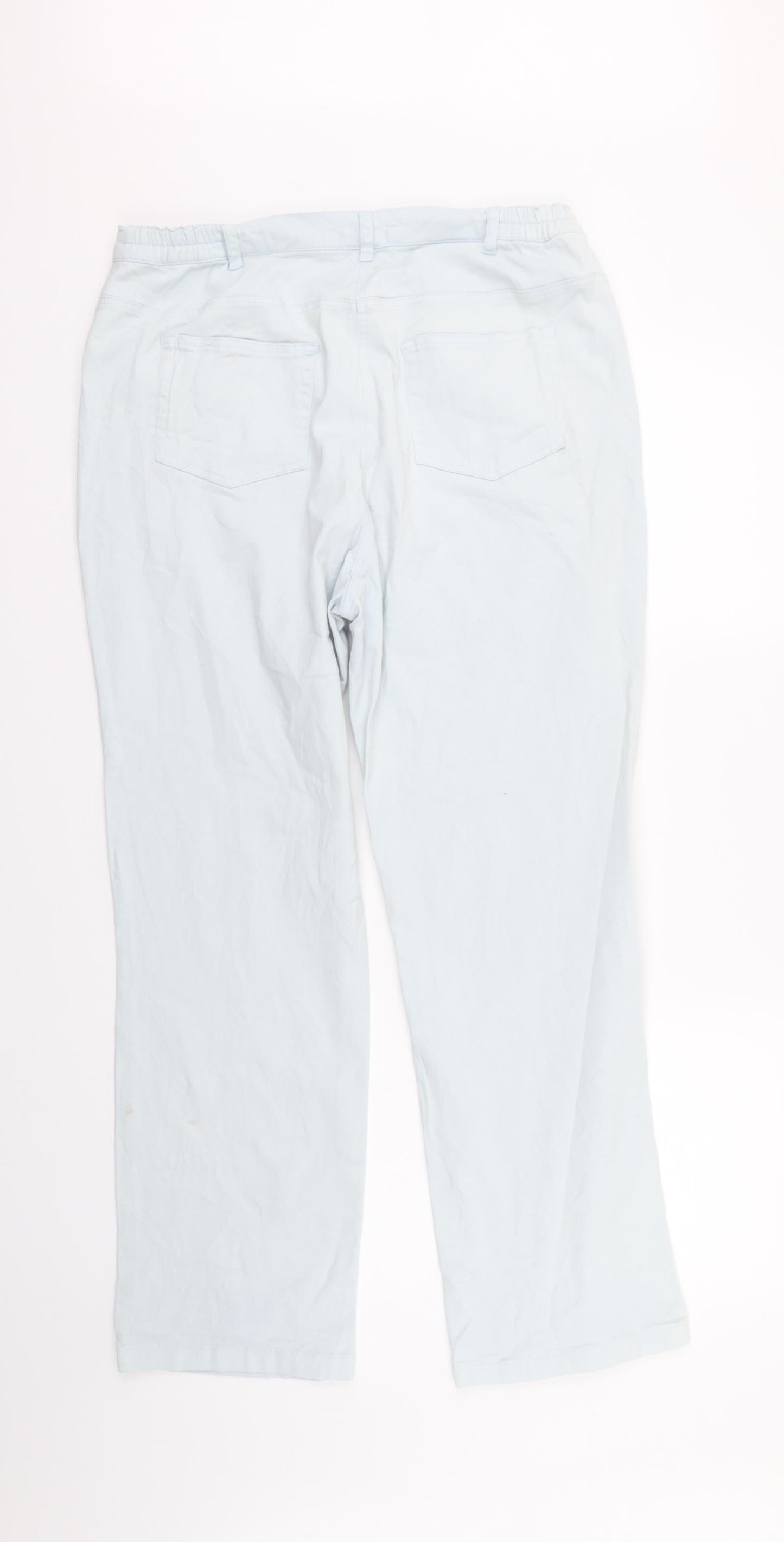 Damart Womens Blue  Denim Straight Jeans Size 34 in L28 in