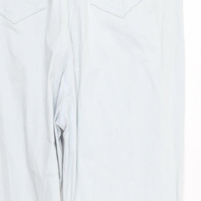 Damart Womens Blue  Denim Straight Jeans Size 34 in L28 in