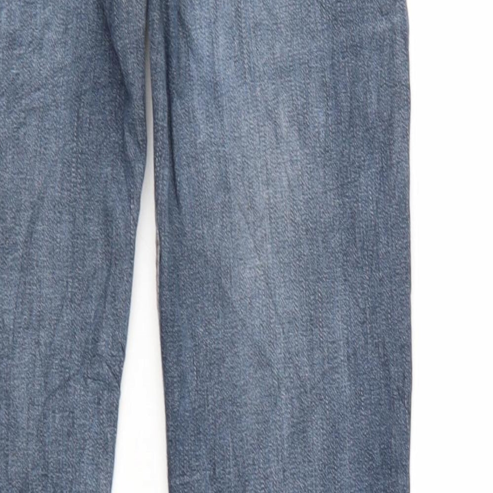 Womens UK Size 8 Stradavarius Regular Fit Skinny Blue Jeans