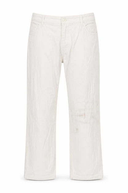 Calliope Womens White  Denim Straight Jeans Size L L32 in
