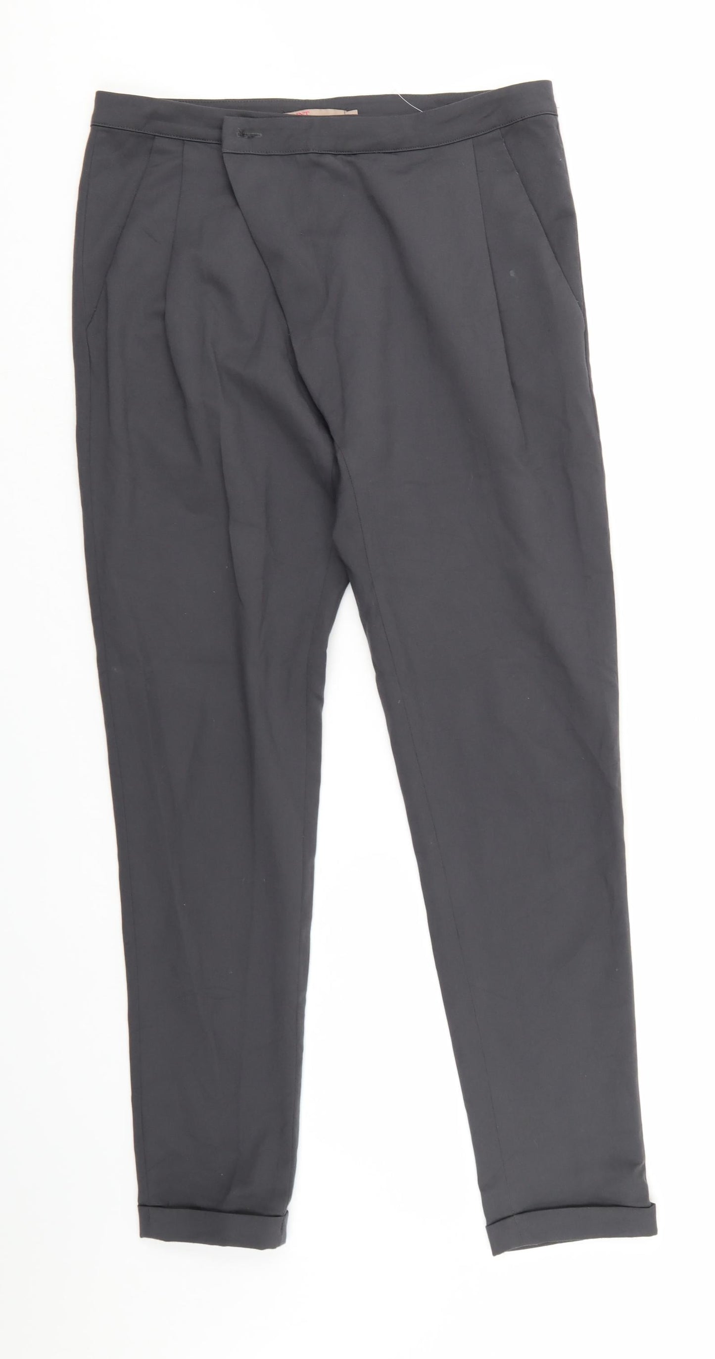 Saint Tropez Womens Grey   Trousers  Size 10 L31 in