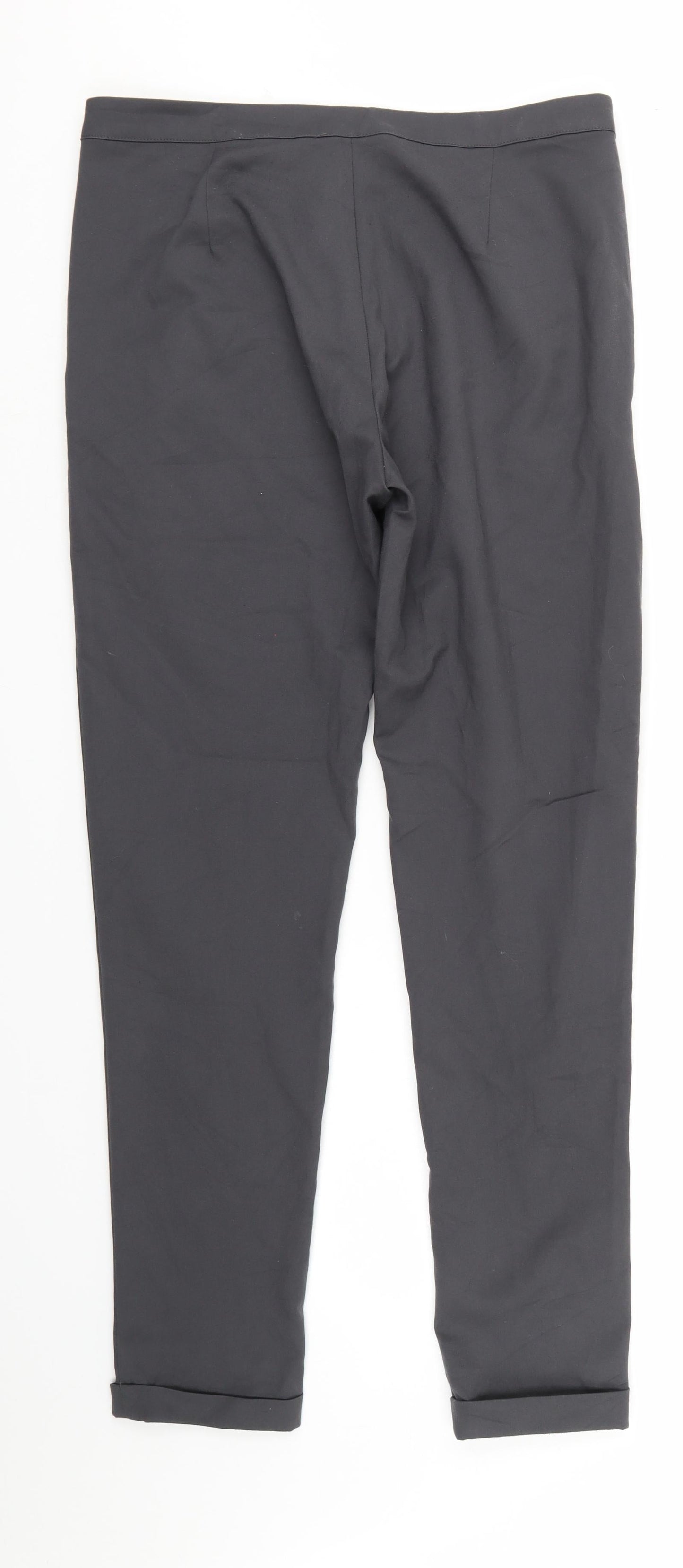 Saint Tropez Womens Grey   Trousers  Size 10 L31 in