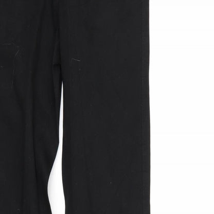 Flash Jeans Womens Black  Denim Straight Jeans Size 6 L31 in