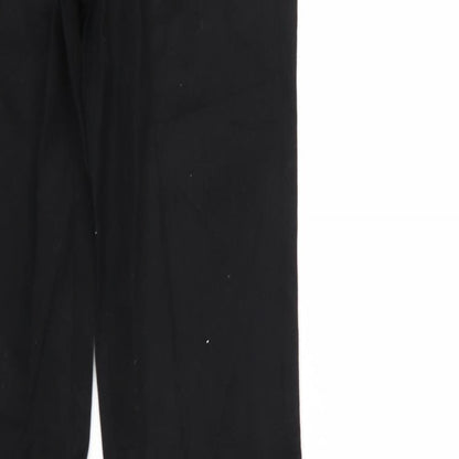 Flash Jeans Womens Black  Denim Straight Jeans Size 6 L31 in