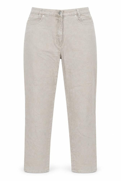 Perworn Womens Beige  Denim Straight Jeans Size 32 in L32 in