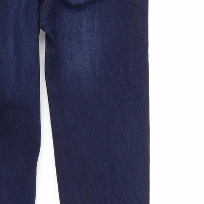 Womens UK Size 8 H&M Regular Fit Straight Blue Jeans
