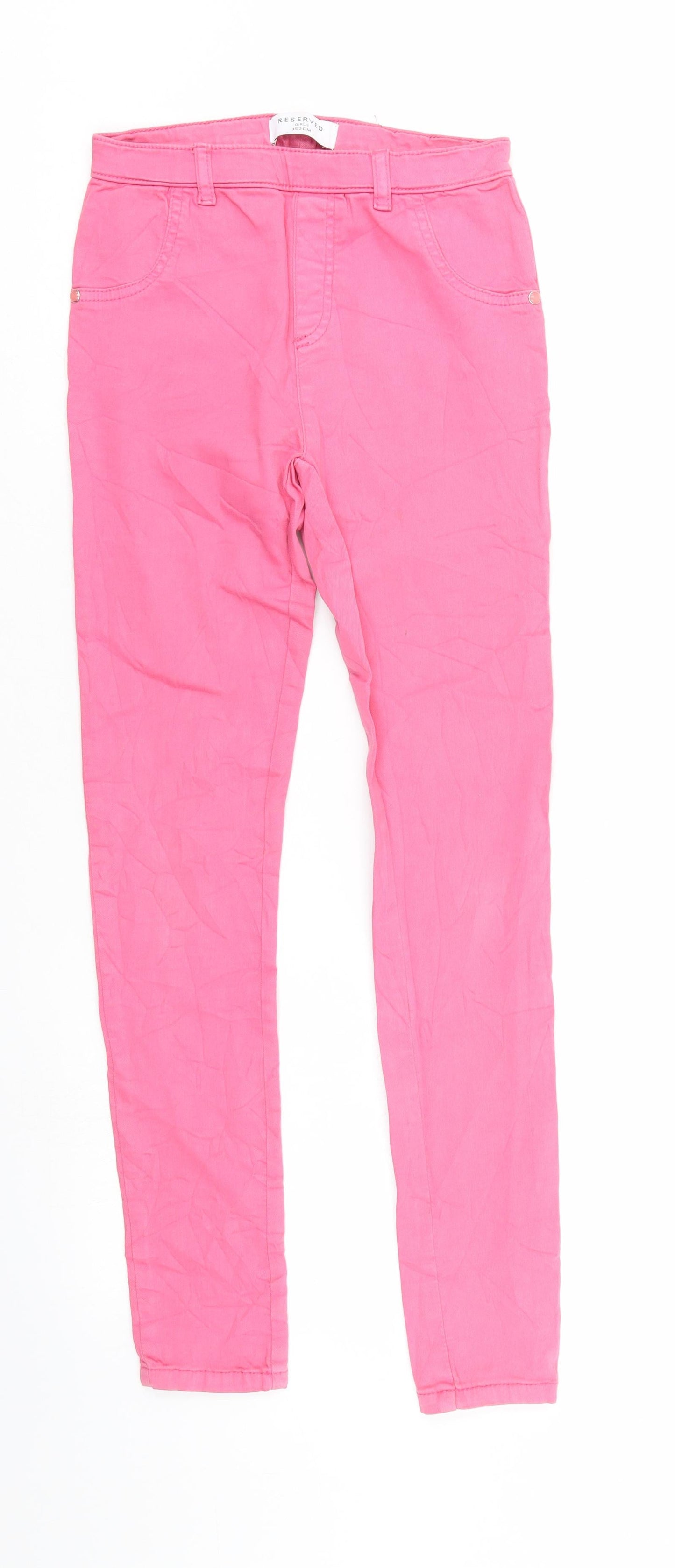 RESERVED Girls Pink   Tapered Jeans Size 12-13 Years