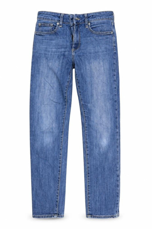 Mens UK Size 28 Gap Regular Fit Straight Blue Jeans