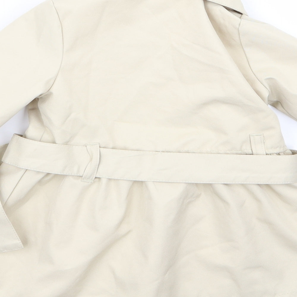 Tamari Girls Beige   Overcoat Coat Size 2 Years
