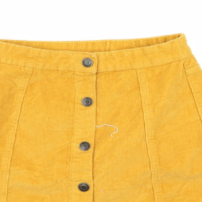 George Girls Yellow   Straight & Pencil Skirt Size 12 Years