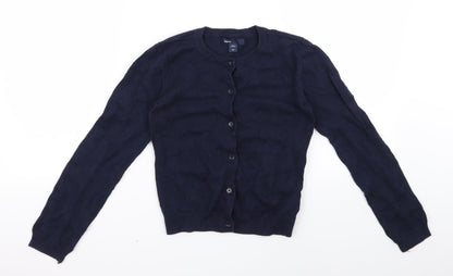Gap Girls Black  Rayon Basic T-Shirt Size 10 Years