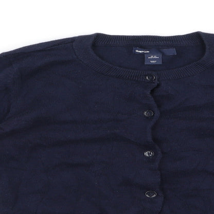 Gap Girls Black  Rayon Basic T-Shirt Size 10 Years
