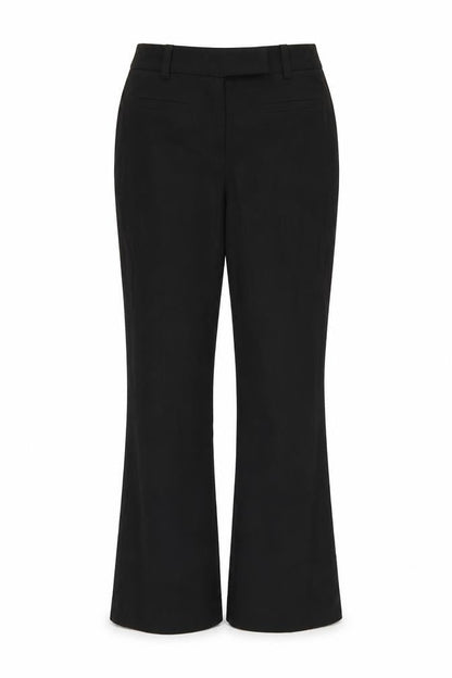 Womens UK Size 10 Preworn Regular Fit Bloomer Black Trousers