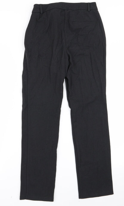 m&s Womens Black   Trousers  Size 8 L24 in