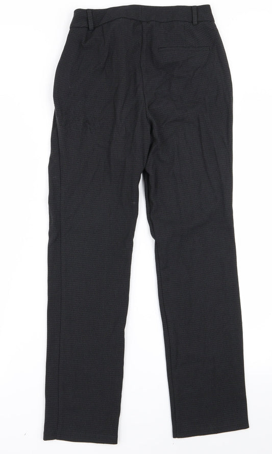 m&s Womens Black   Trousers  Size 8 L24 in