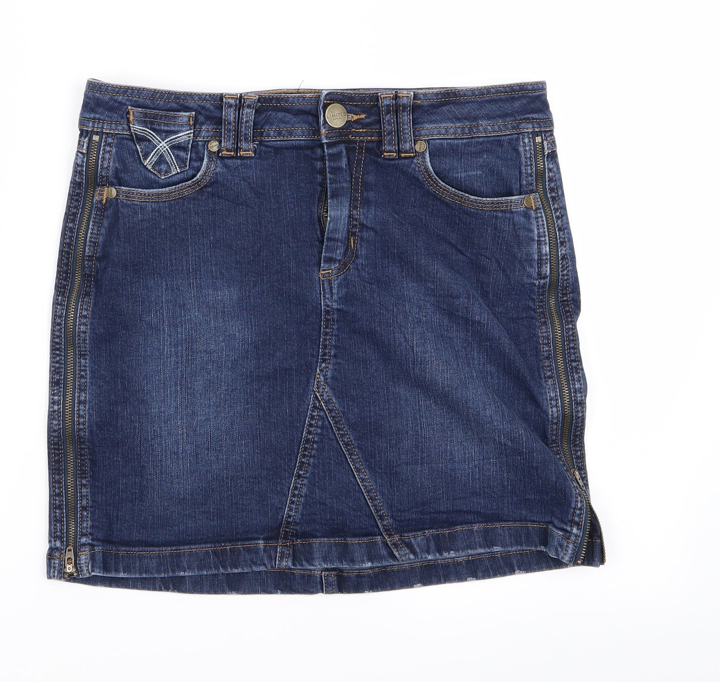 Womens UK Size 10 Preworn Straight & Pencil Denim Set