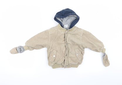Preworn Baby Beige   Jacket Coat Size 9-12 Months