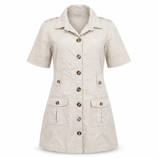 Womens UK Size 14 Miss Selfridge Beige Overcoat