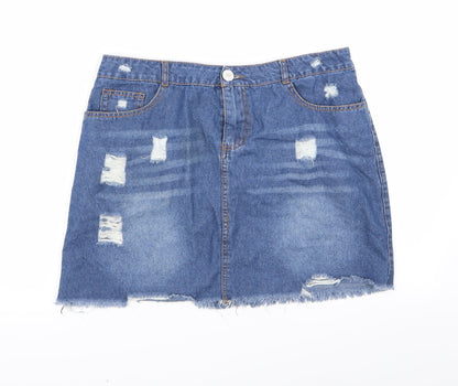 Womens UK Size XL Preworn Straight & Pencil Denim Set