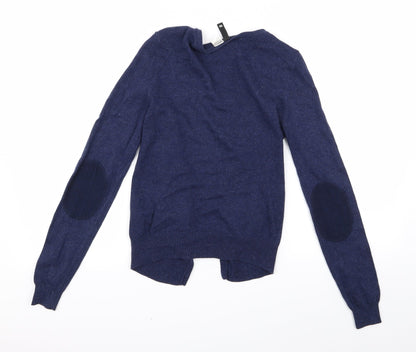 Preworn Womens Blue   Cardigan Jumper Size 10  - 1