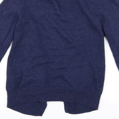 Preworn Womens Blue   Cardigan Jumper Size 10  - 1