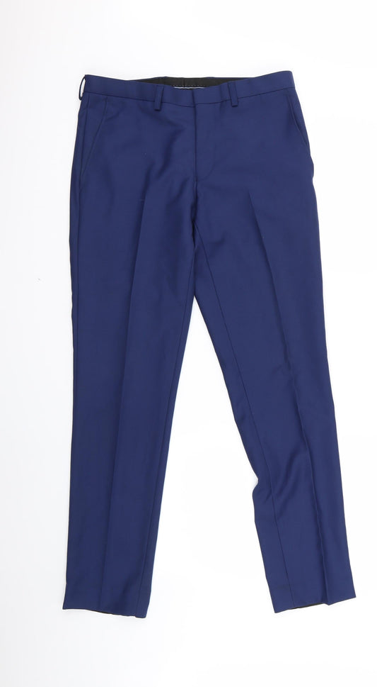 Burton Womens Blue   Trousers  Size 30 L29 in