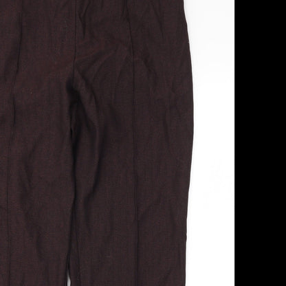 M&S Womens Brown   Trousers  Size 16 L24 in