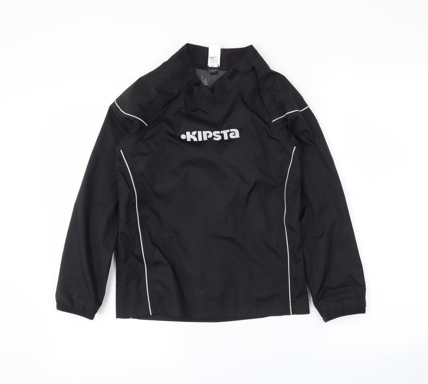 DECATHLON Boys Black   Anorak Coat Size 8 Years
