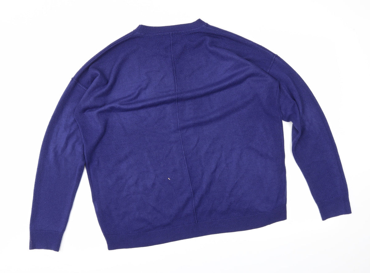 Debenhams Womens Blue   Pullover Jumper Size 14