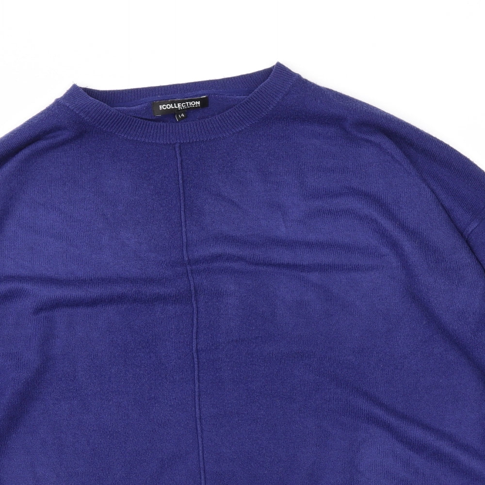 Debenhams Womens Blue   Pullover Jumper Size 14