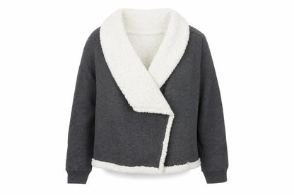 Womens UK Size M Derek Heart Grey Jacket