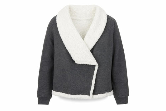 Womens UK Size M Derek Heart Grey Jacket