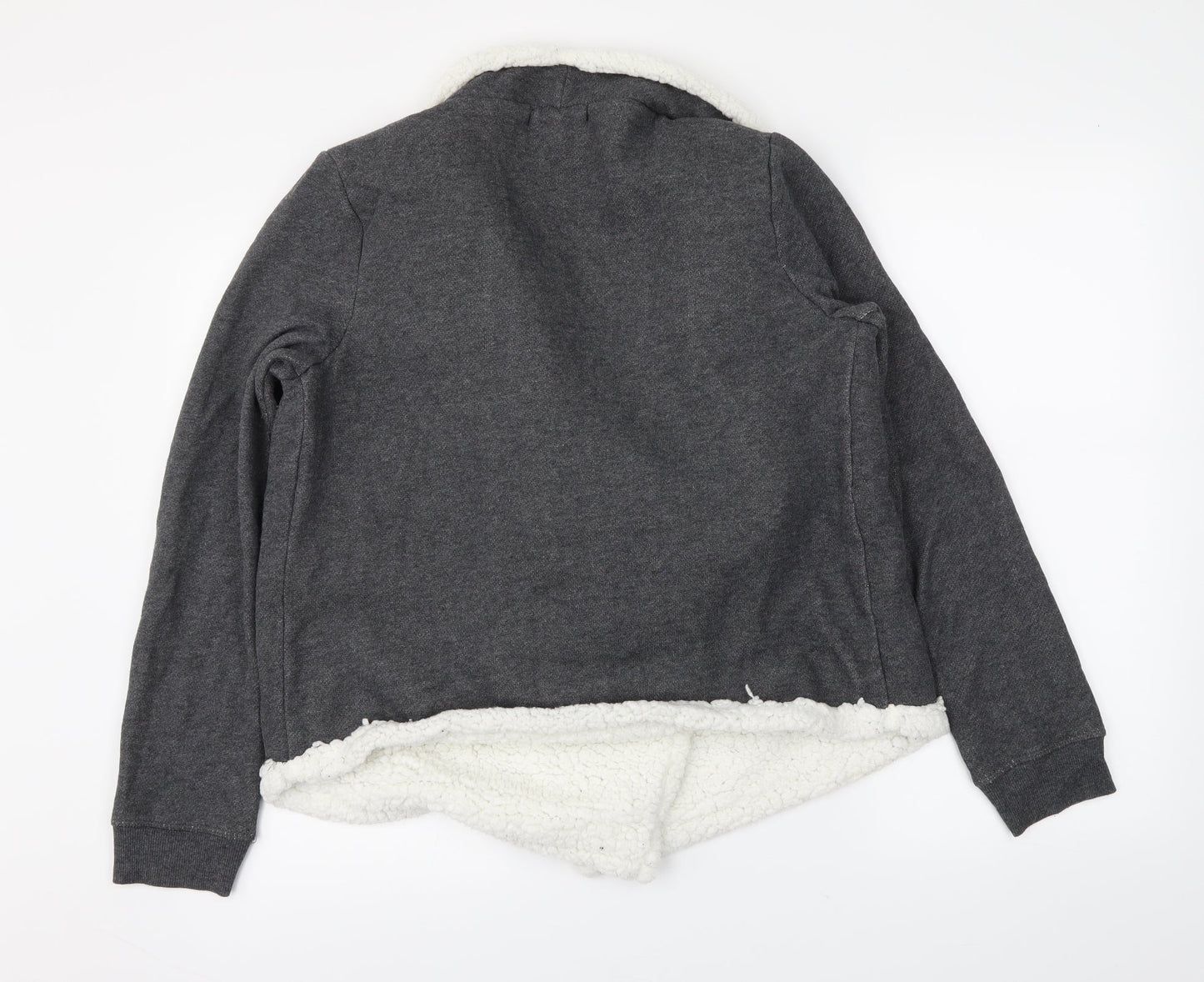 Womens UK Size M Derek Heart Grey Jacket