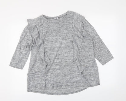 Red Herring Womens Grey   Pullover Jumper Size 14