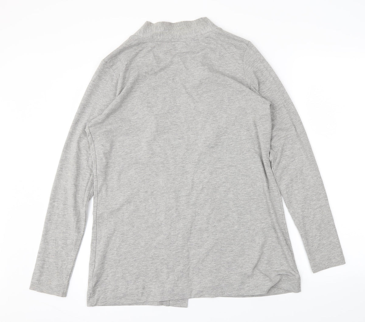 Bonprix Womens Grey Wrap Jumper Size M