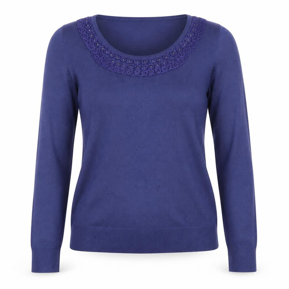 Marks & Spencer Womens Blue   Pullover Jumper Size 12