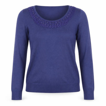 Marks & Spencer Womens Blue   Pullover Jumper Size 12